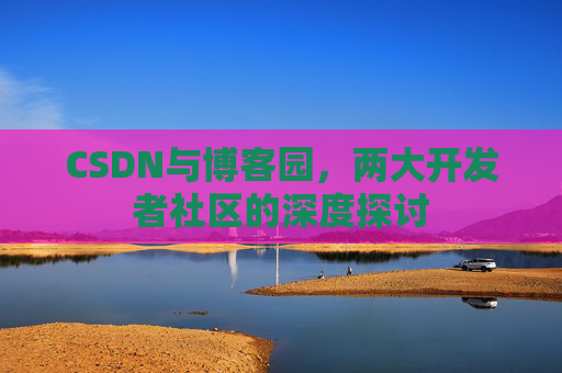 CSDN与博客园,两大开发者社区的深度探讨